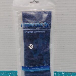 E Tronic Edge Phone Armband Sleeve Arm Running M or L Blue Pixel Color